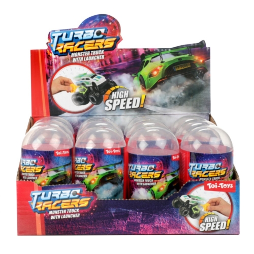 Afschiet turbo racers monster truck 12 assorti