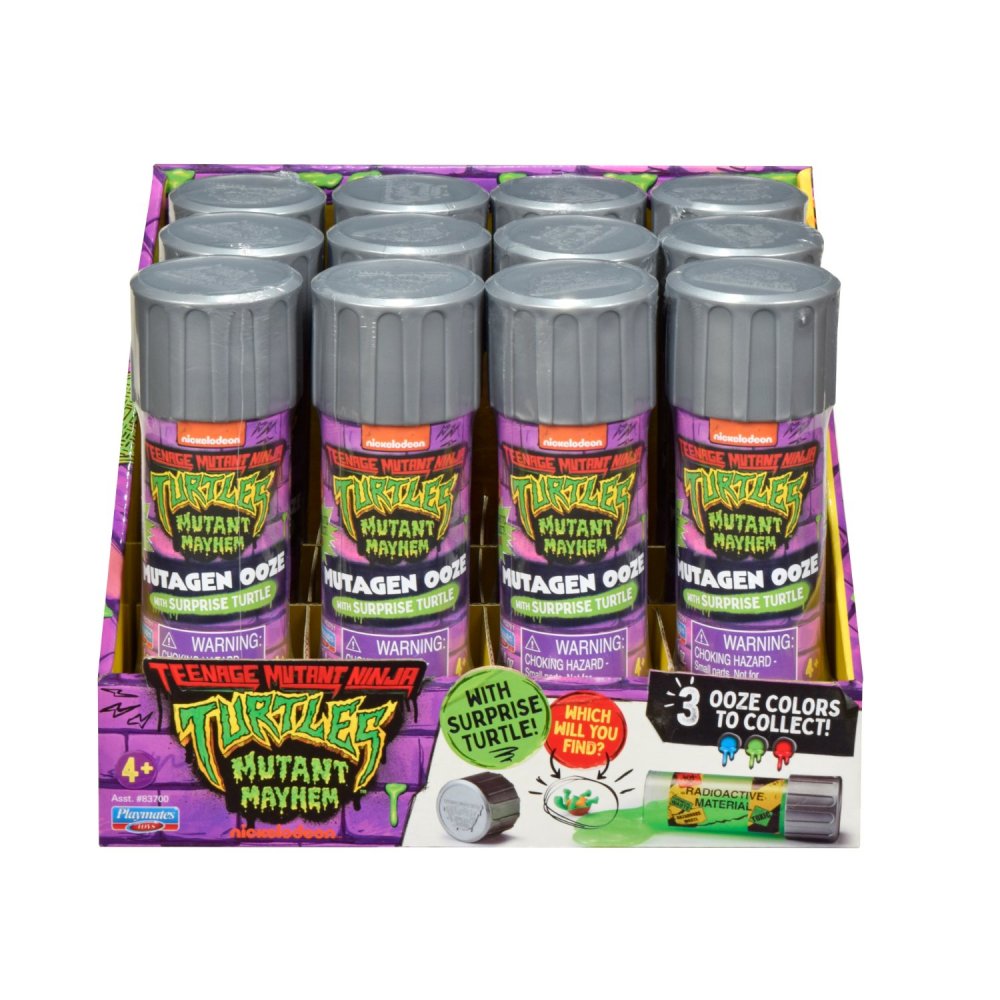 Ninja Turtles Movie Basic Ooze  Cannister Assorti