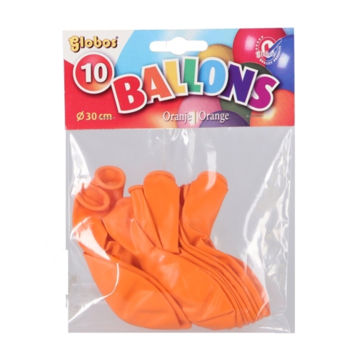 Ballon Oranje 10 Stuks