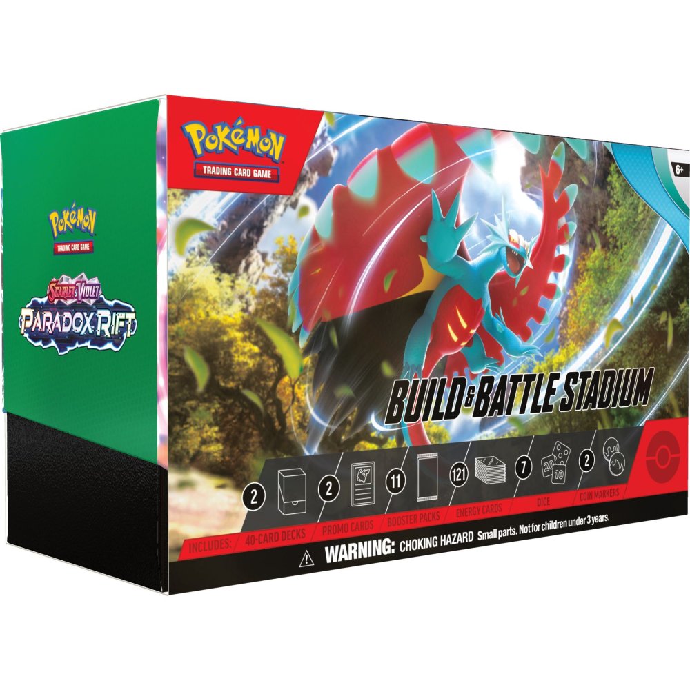 Pokémon TCG SV04 Paradox Rift Build & Battle  Stadium