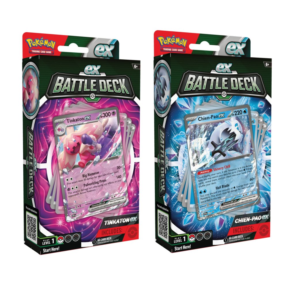 Pokémon TCG Ex Battle Decks Chien-Pao/Tinkaton