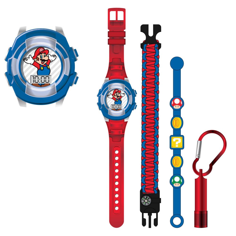 Super Mario Horloge Cadeau Set