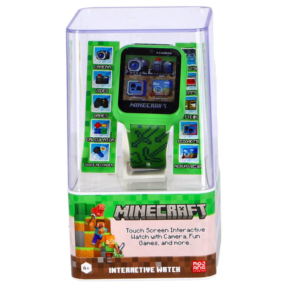 Horloge Minecraft Interactief