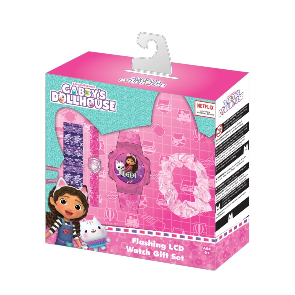 Gabby's Dollhouse Horloge Cadeau Set