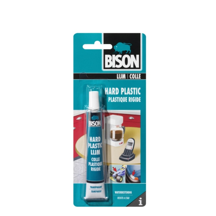 Bison Hard Plastic Lijm Blister 25 ml