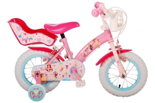 Disney Princess Kinderfiets - Meisjes - 12 inch - Roze - Twee Handremmen