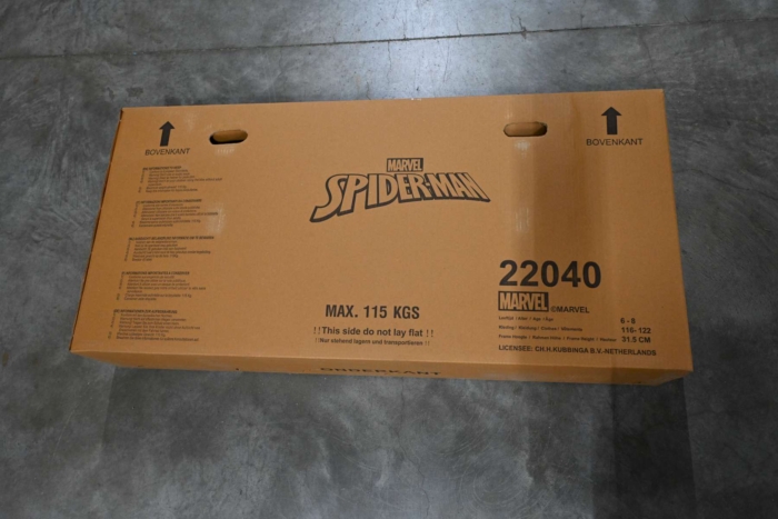 Spider-Man - Kinderfiets - Jongens - 20 inch - Mat Zwart - Afbeelding 11