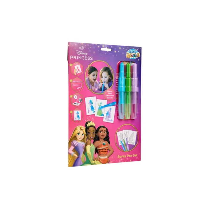 Princess Spray Pen Set In A4 Enveloppe