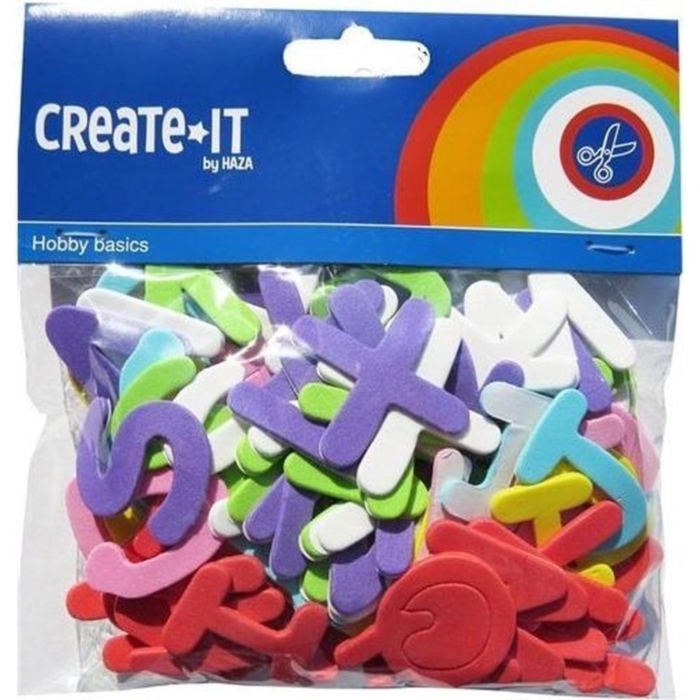 Create-It Foam Letters 104 Stuks