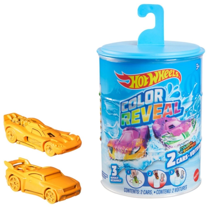 Hot Wheels Color Reveal Display 2 Pack Assorti