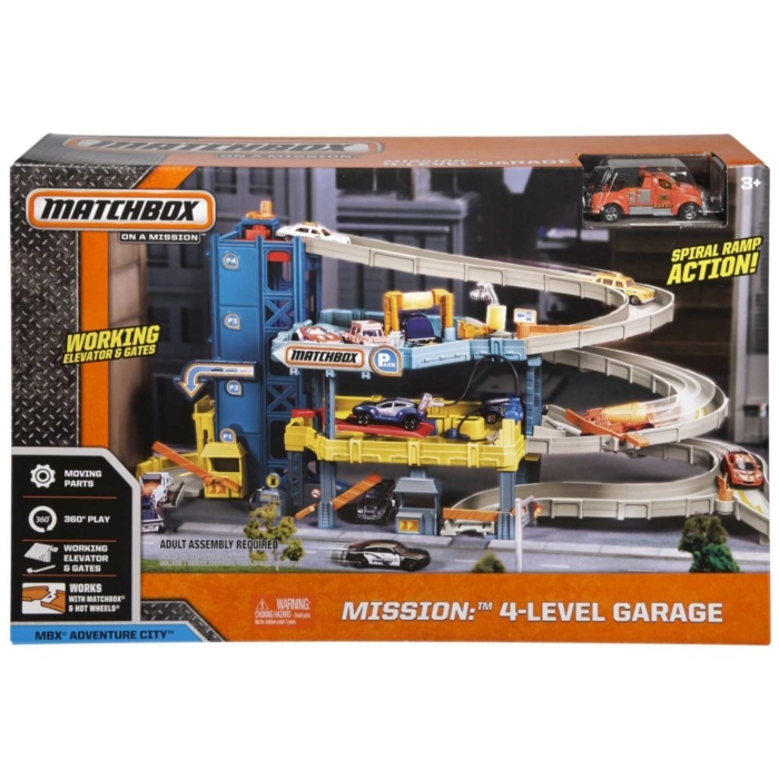 Matchbox 4 level garage