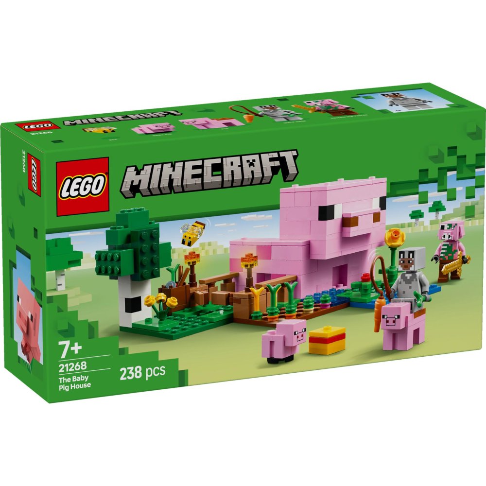 LEGO 21268 Minecraft Het huis van het biggetje