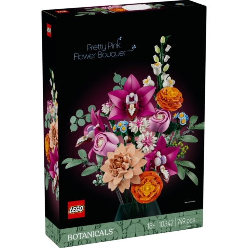 LEGO 10342 Botanicals Roze boeket