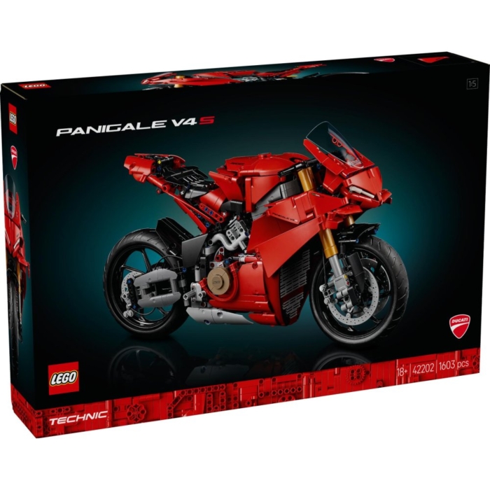 LEGO 42202 Technic Ducati Panigale V4 S motor