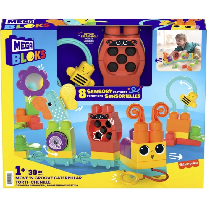 Fisher Price Mega Bloks Move 'N Groove  Caterpillar