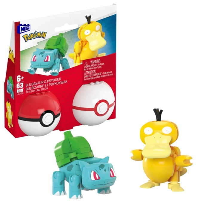 Pokémon Mega Bulbasaur N Psyduck