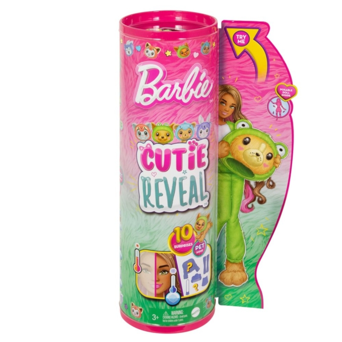 Barbie Cutie Reveal Doll Groen