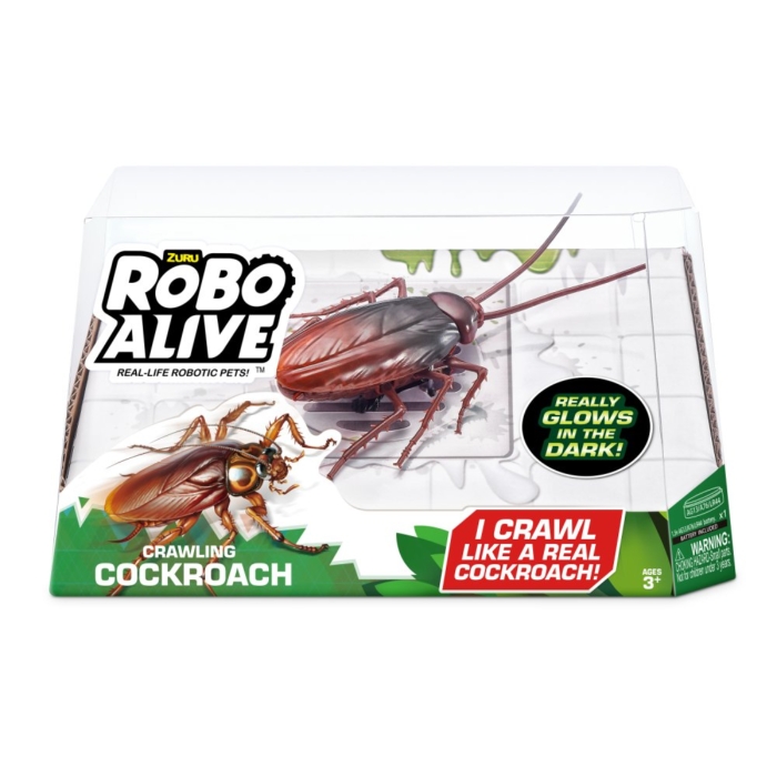 Robo Alive Cockroach Series 2 Glow in the Dark Zuru