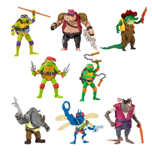 Ninja Turtles Movie Basic Figures 10-13 C