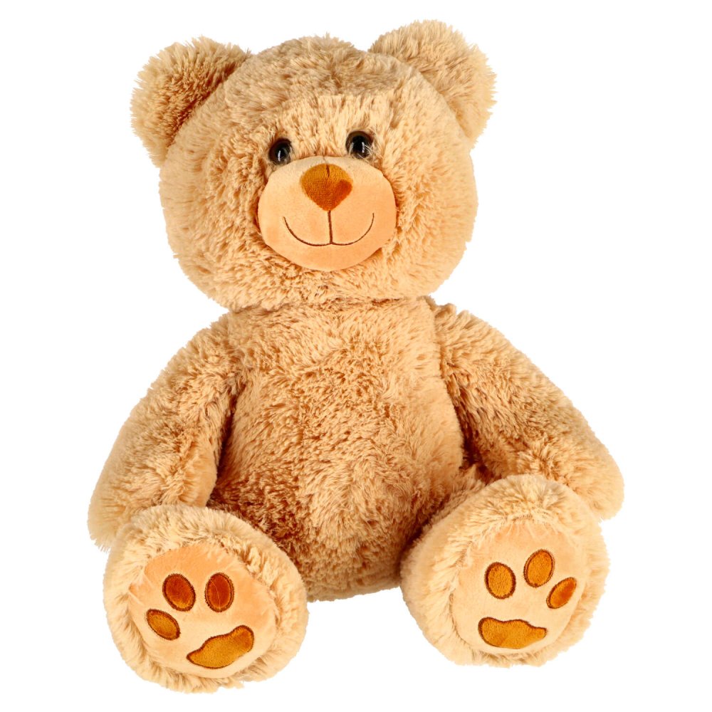 Pluchiez pluche knuffelbeer beige 35 cm