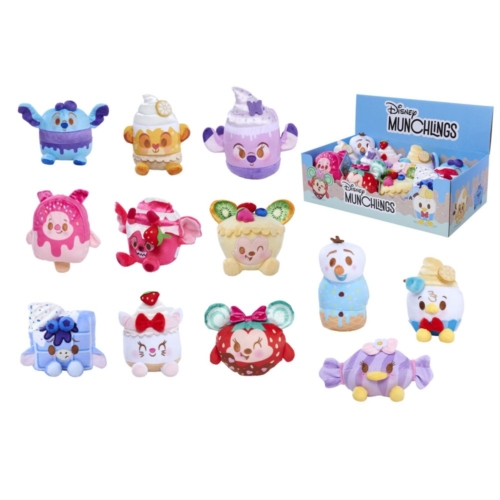 Disney Munchlings Pluche 10 Cm 12 Assorti