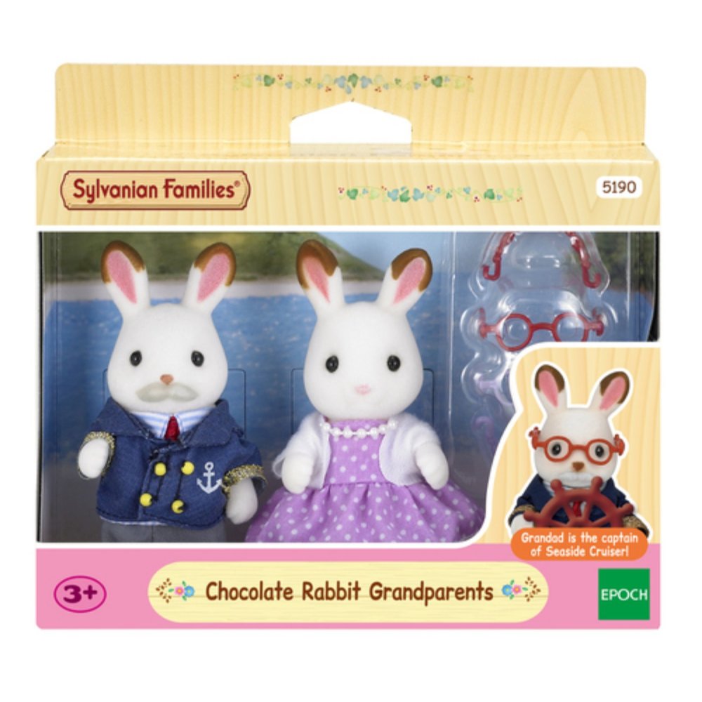 Sylvanian Families 5190 Chocolade Konijn  Grootouders Set