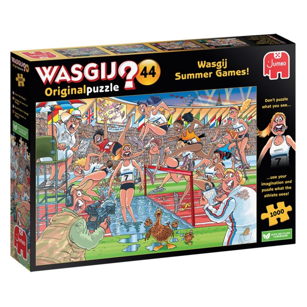 Puzzel Wasgij Original 44 zomerspelen 1000 stukjes