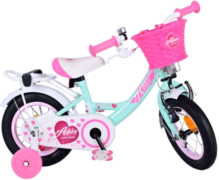 Volare Ashley Kinderfiets - Meisjes - 12 inch - Groen - Afbeelding 2