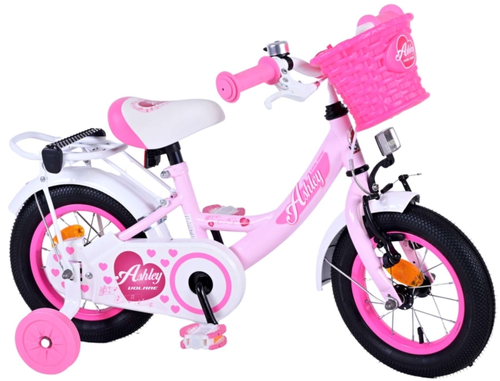 Volare Ashley Kinderfiets - Meisjes - 12 inch - Roze - Afbeelding 3