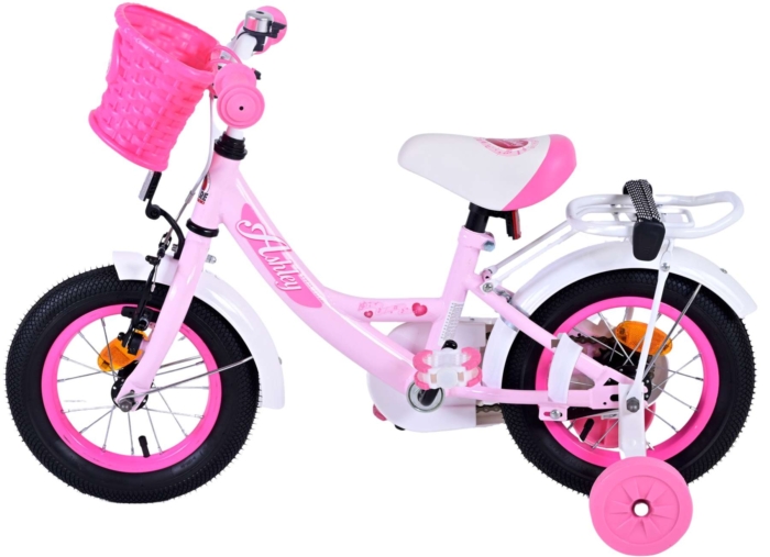 Volare Ashley Kinderfiets - Meisjes - 12 inch - Roze - Afbeelding 13