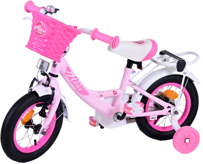 Volare Ashley Kinderfiets - Meisjes - 12 inch - Roze - Afbeelding 14