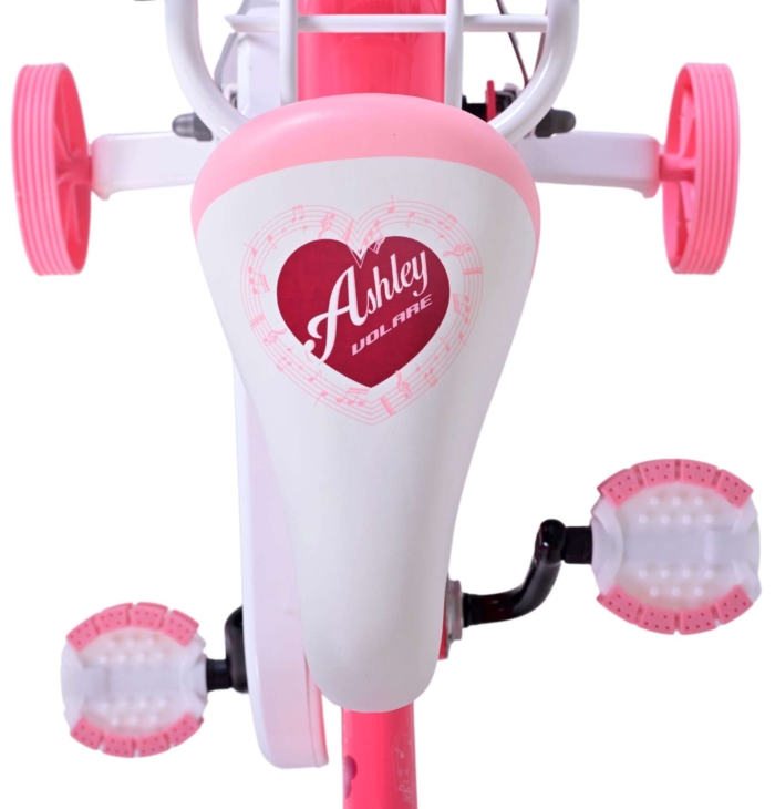 Volare Ashley Kinderfiets - Meisjes - 12 inch - Rood/Roze - Afbeelding 5