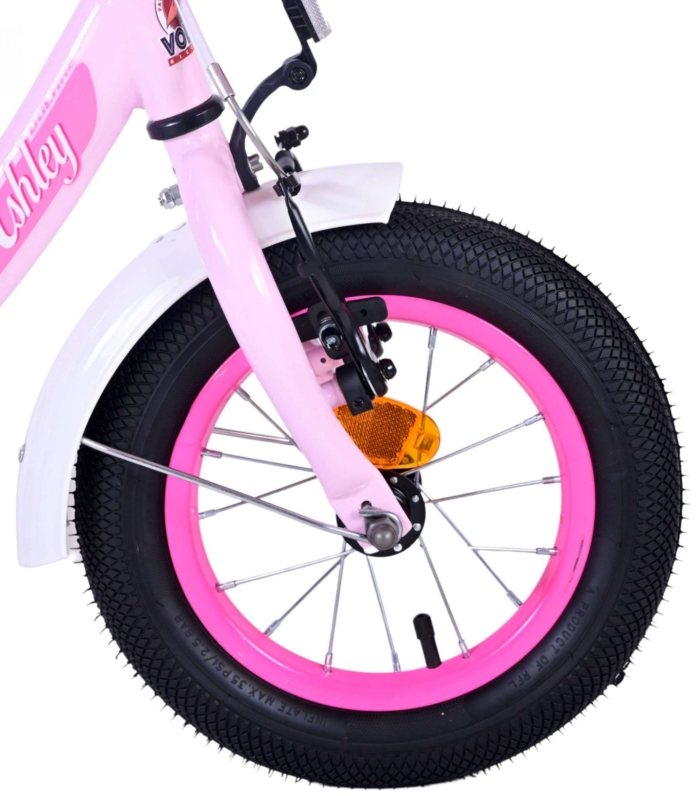 Volare Ashley Kinderfiets - Meisjes - 12 inch - Roze - Afbeelding 5