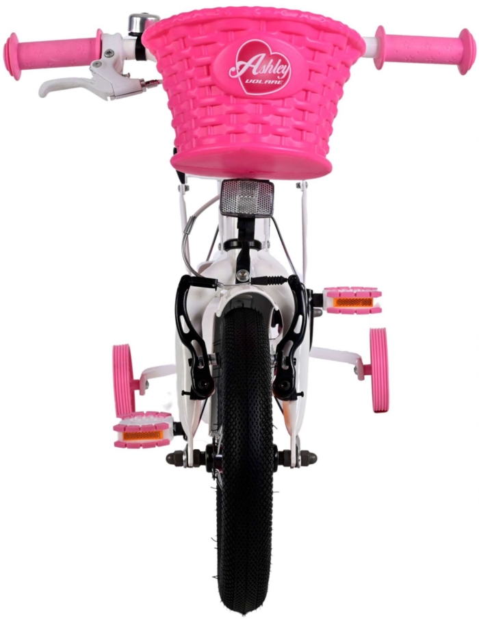 Volare Ashley Kinderfiets - Meisjes - 12 inch - Wit - Afbeelding 7