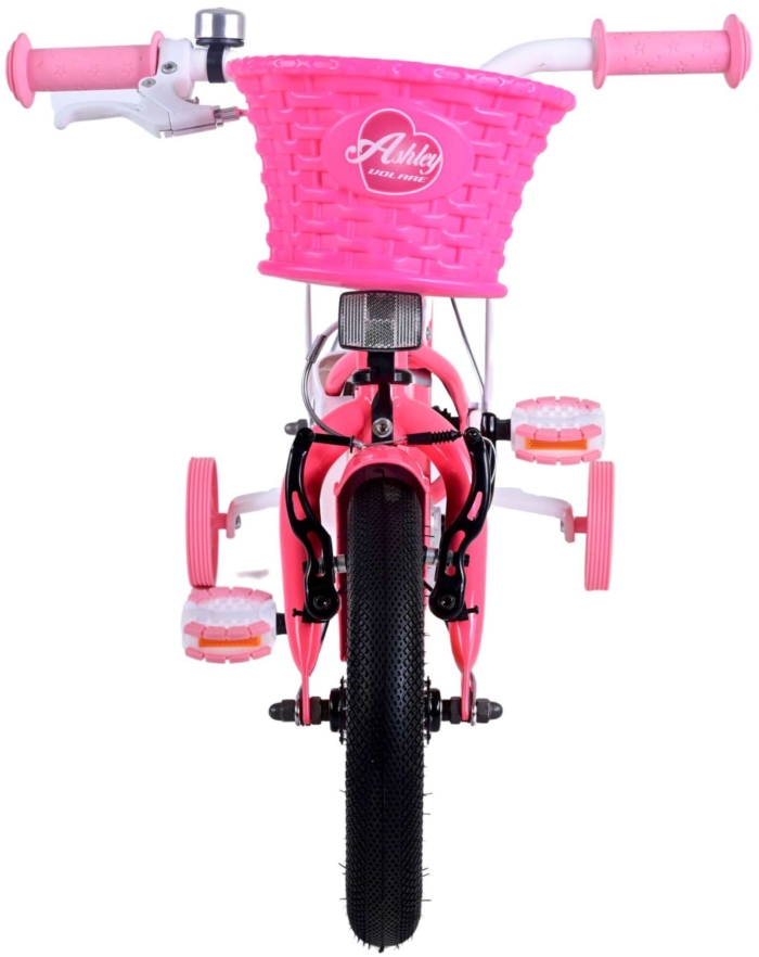 Volare Ashley Kinderfiets - Meisjes - 12 inch - Rood/Roze - Afbeelding 7