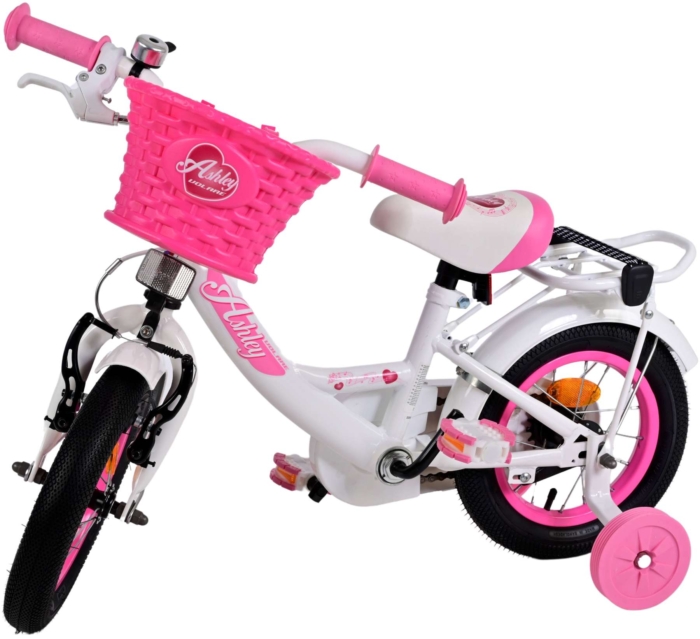 Volare Ashley Kinderfiets - Meisjes - 12 inch - Wit - Afbeelding 9