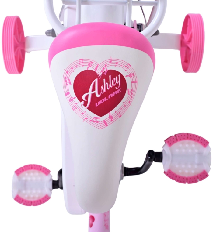 Volare Ashley Kinderfiets - Meisjes - 12 inch - Roze - Afbeelding 9