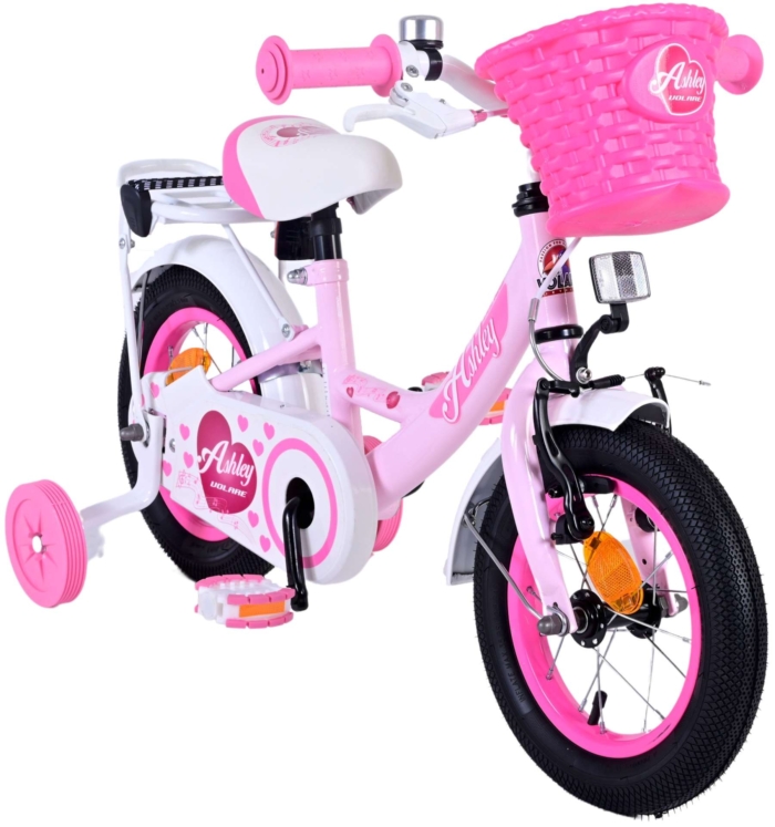 Volare Ashley Kinderfiets - Meisjes - 12 inch - Roze - Afbeelding 10