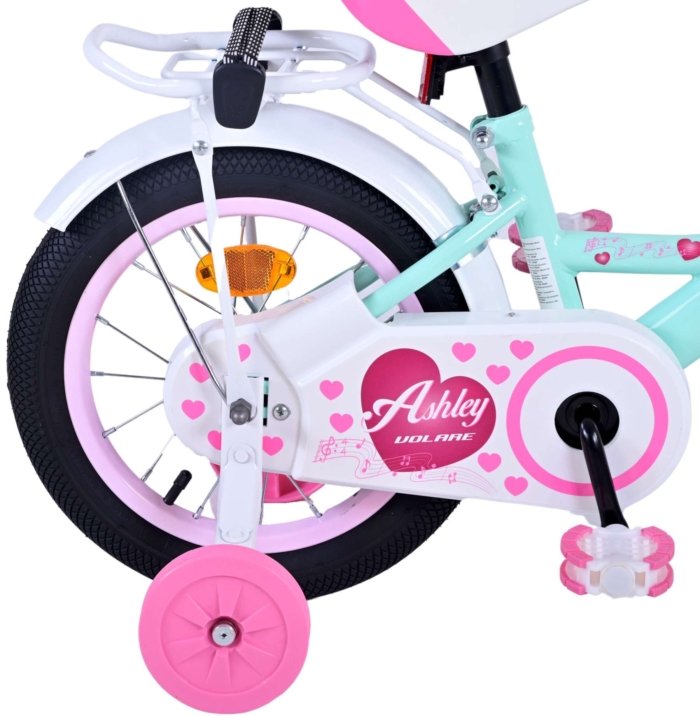 Volare Ashley Kinderfiets - Meisjes - 14 inch - Groen - Afbeelding 3