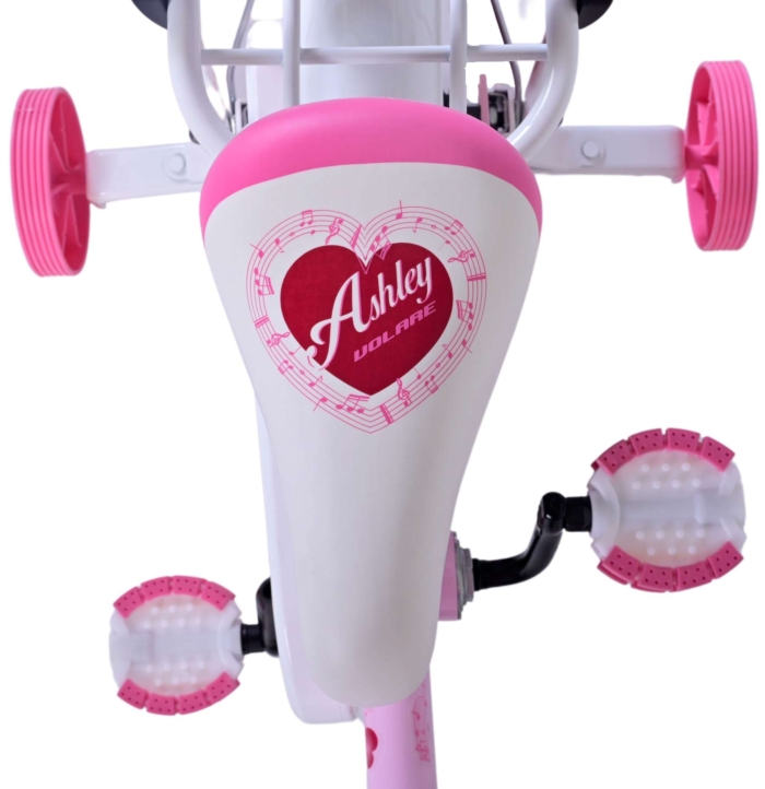 Volare Ashley Kinderfiets - Meisjes - 14 inch - Roze - Afbeelding 5