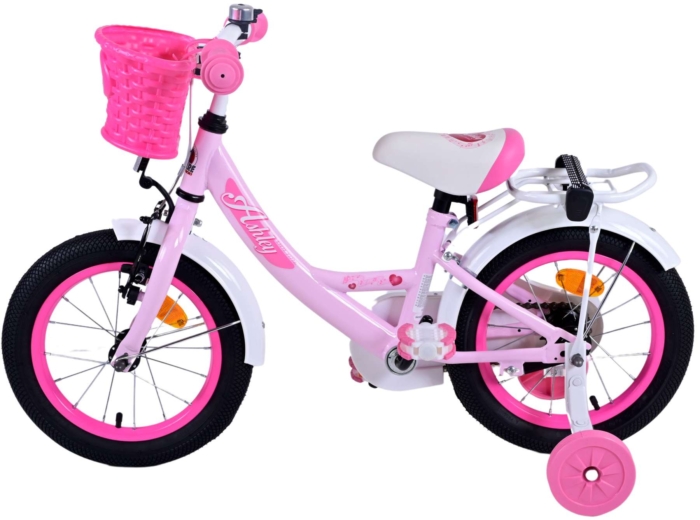 Volare Ashley Kinderfiets - Meisjes - 14 inch - Roze - Afbeelding 8