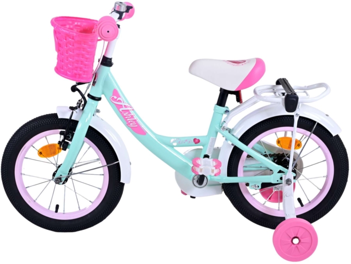 Volare Ashley Kinderfiets - Meisjes - 14 inch - Groen - Afbeelding 7