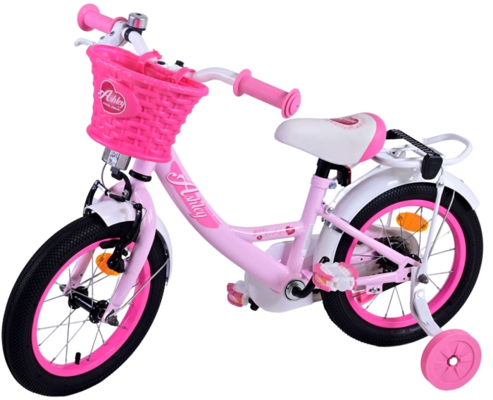 Volare Ashley Kinderfiets - Meisjes - 14 inch - Roze - Afbeelding 9