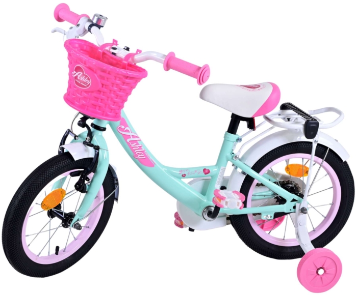 Volare Ashley Kinderfiets - Meisjes - 14 inch - Groen - Afbeelding 8