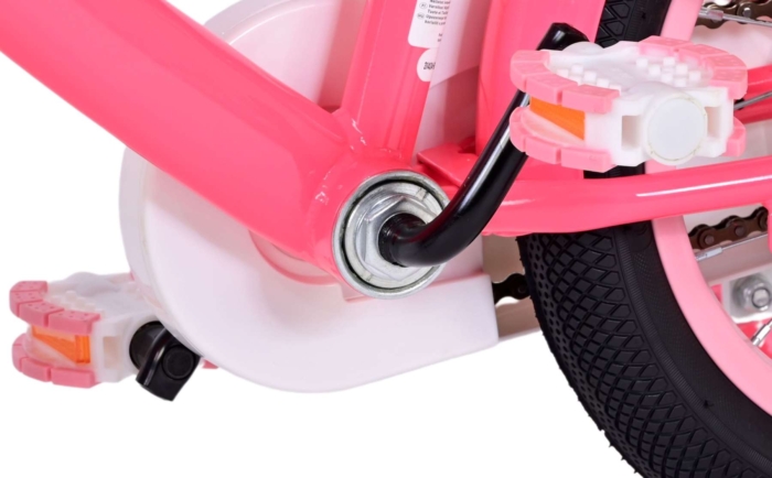 Volare Ashley Kinderfiets - Meisjes - 14 inch - Roze/Rood - Afbeelding 10