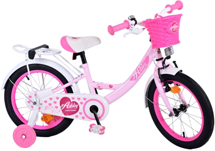 Volare Ashley Kinderfiets - Meisjes - 16 inch - Roze - Afbeelding 2