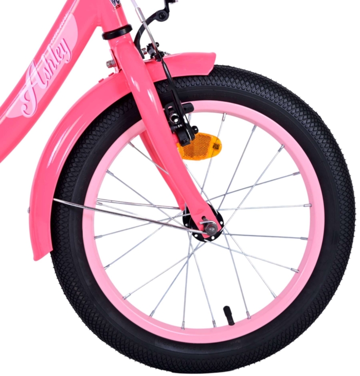 Volare Ashley Kinderfiets - Meisjes - 16 inch - Roze/Rood - Afbeelding 4