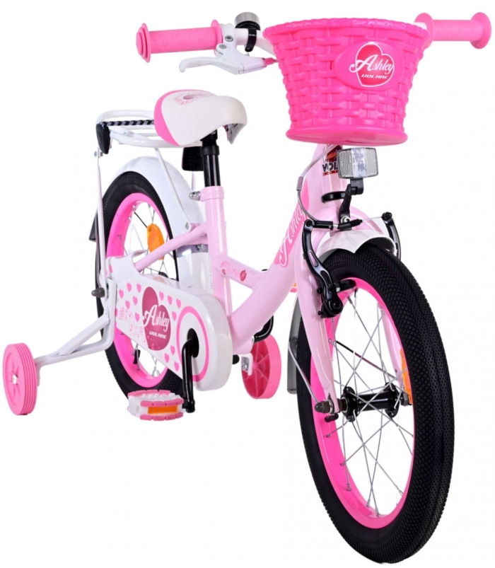 Volare Ashley Kinderfiets - Meisjes - 16 inch - Roze - Afbeelding 6