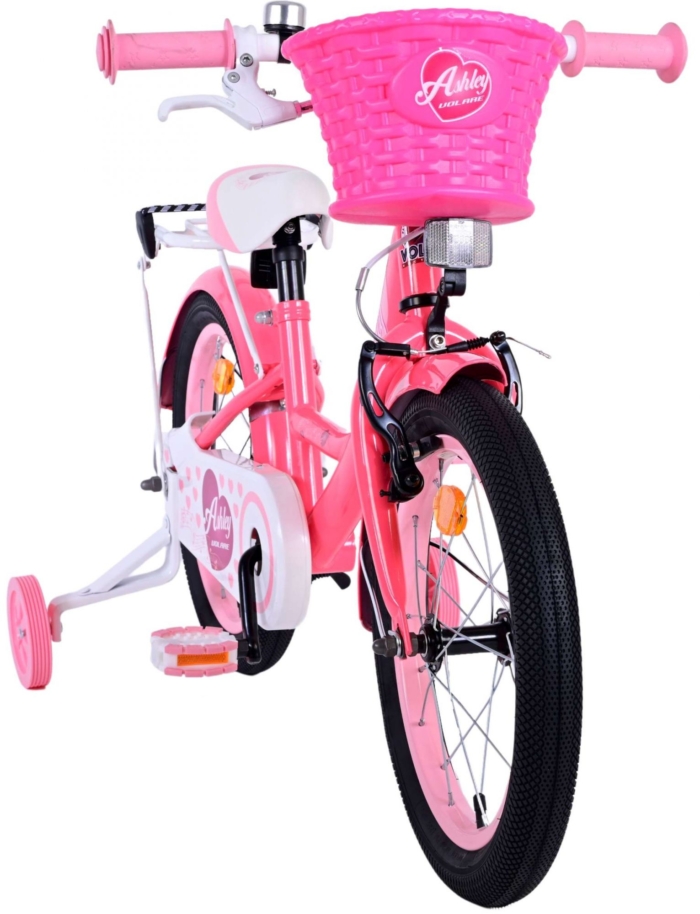 Volare Ashley Kinderfiets - Meisjes - 16 inch - Roze/Rood - Afbeelding 5