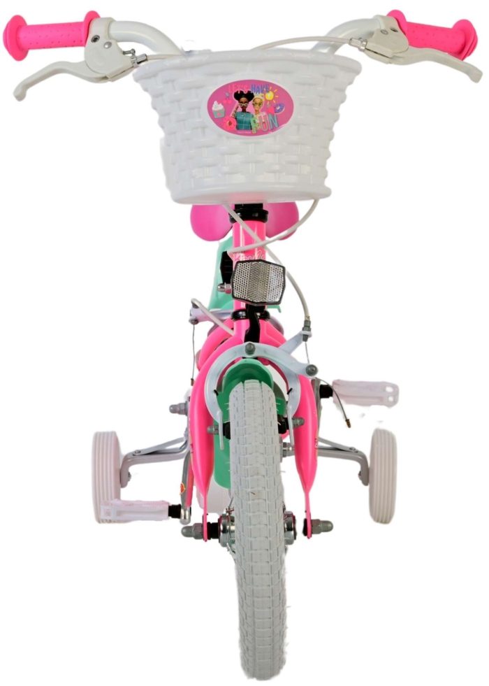 Barbie Kinderfiets - Meisjes - 12 inch - Roze - Twee Handremmen - Afbeelding 7